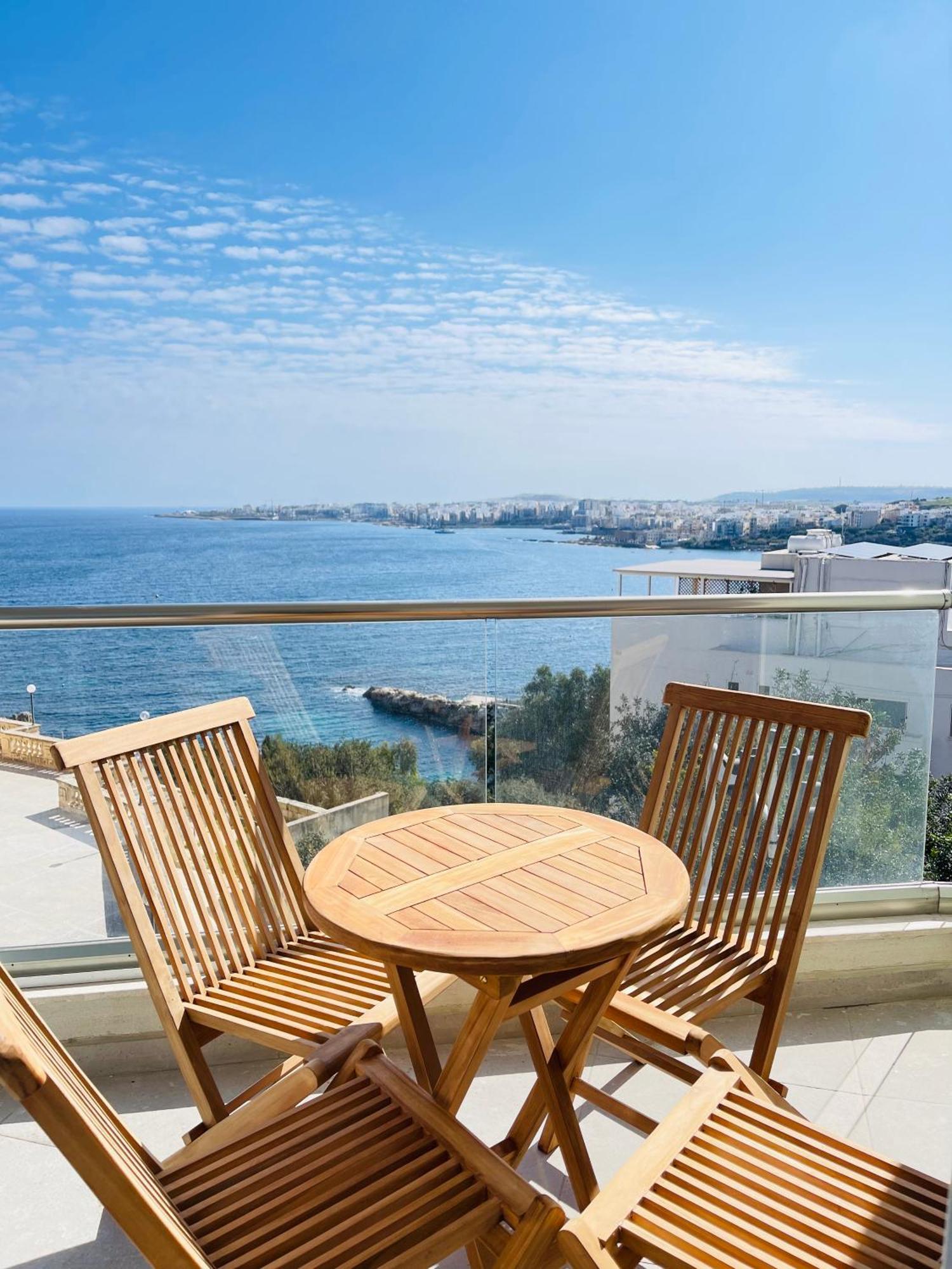Blu Mar Sea View Apartments St. Paul's Bay Exterior photo