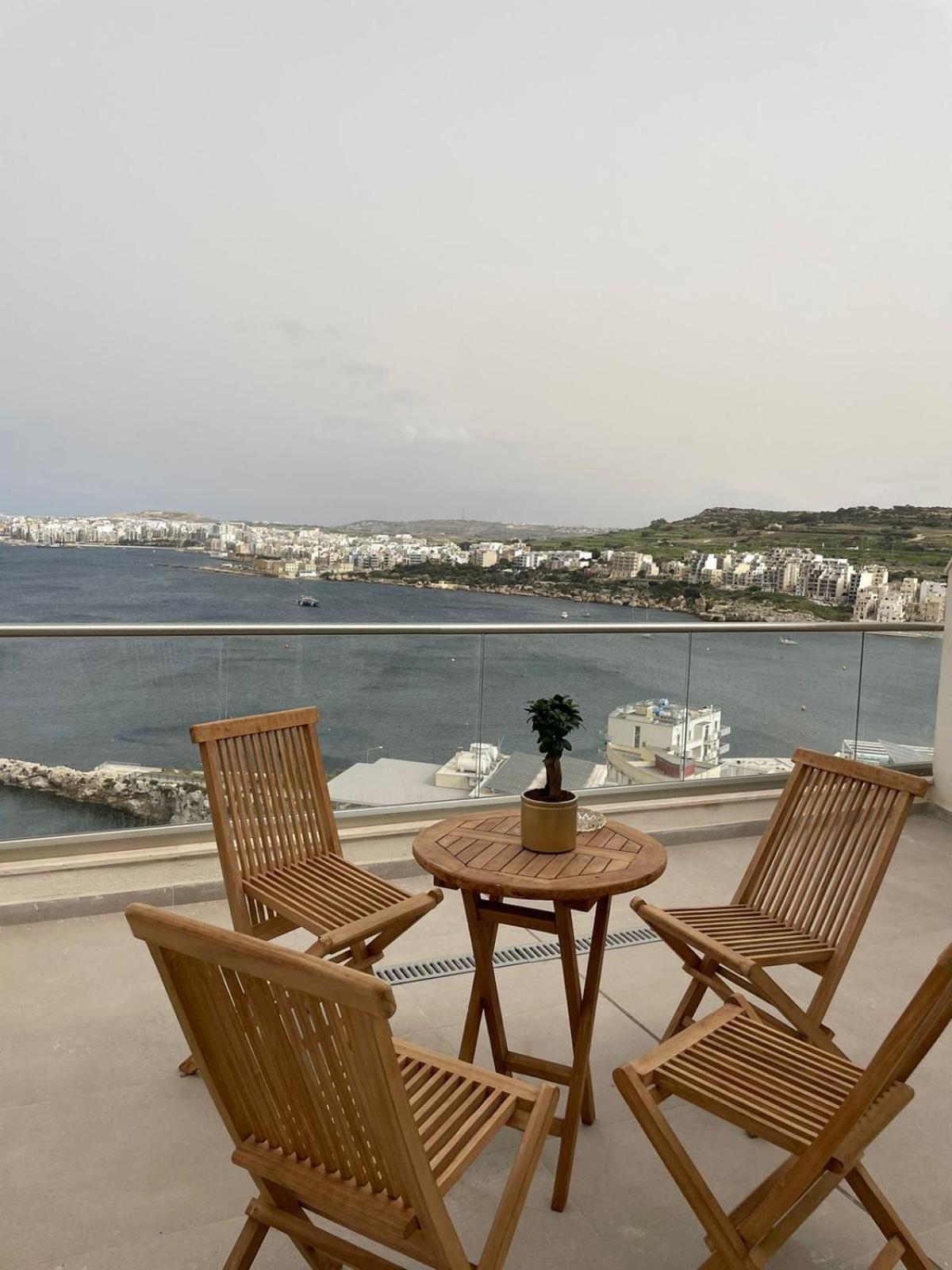 Blu Mar Sea View Apartments St. Paul's Bay Exterior photo