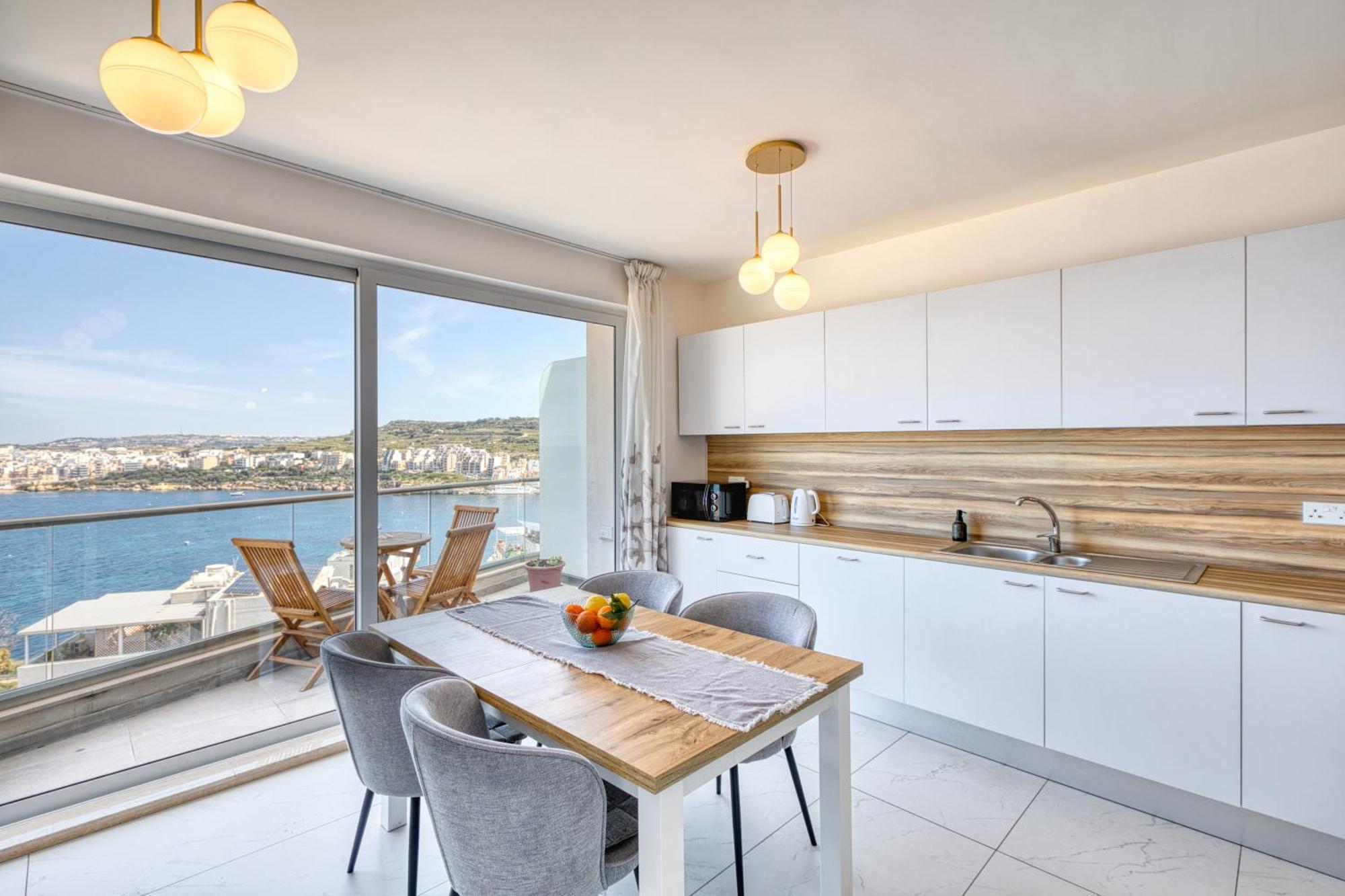 Blu Mar Sea View Apartments St. Paul's Bay Exterior photo