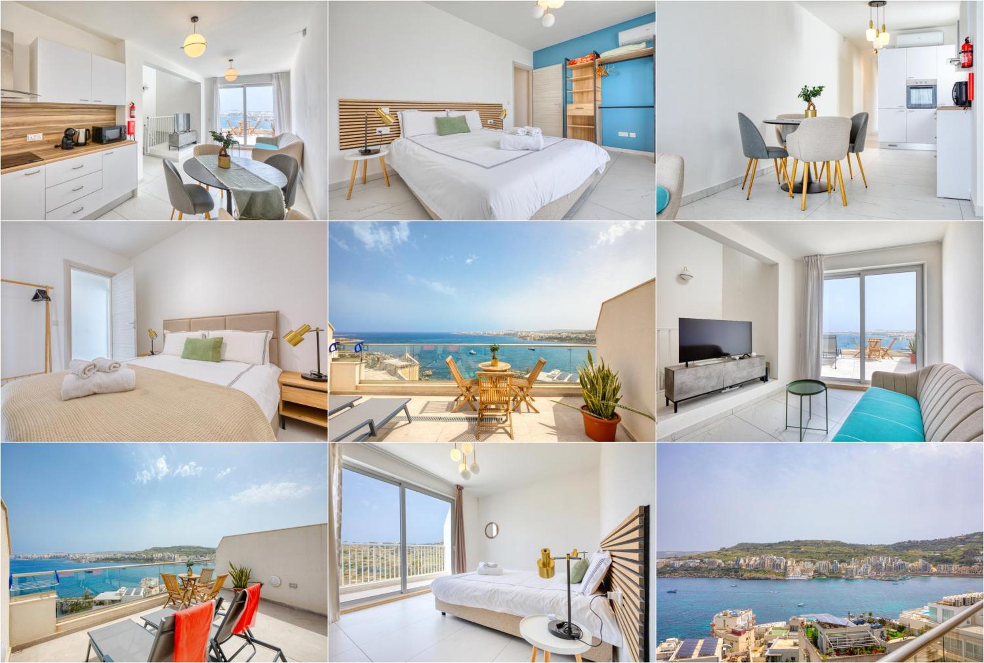 Blu Mar Sea View Apartments St. Paul's Bay Exterior photo