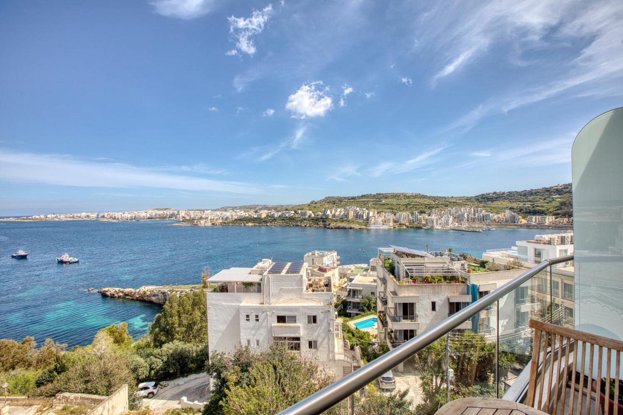 Blu Mar Sea View Apartments St. Paul's Bay Exterior photo