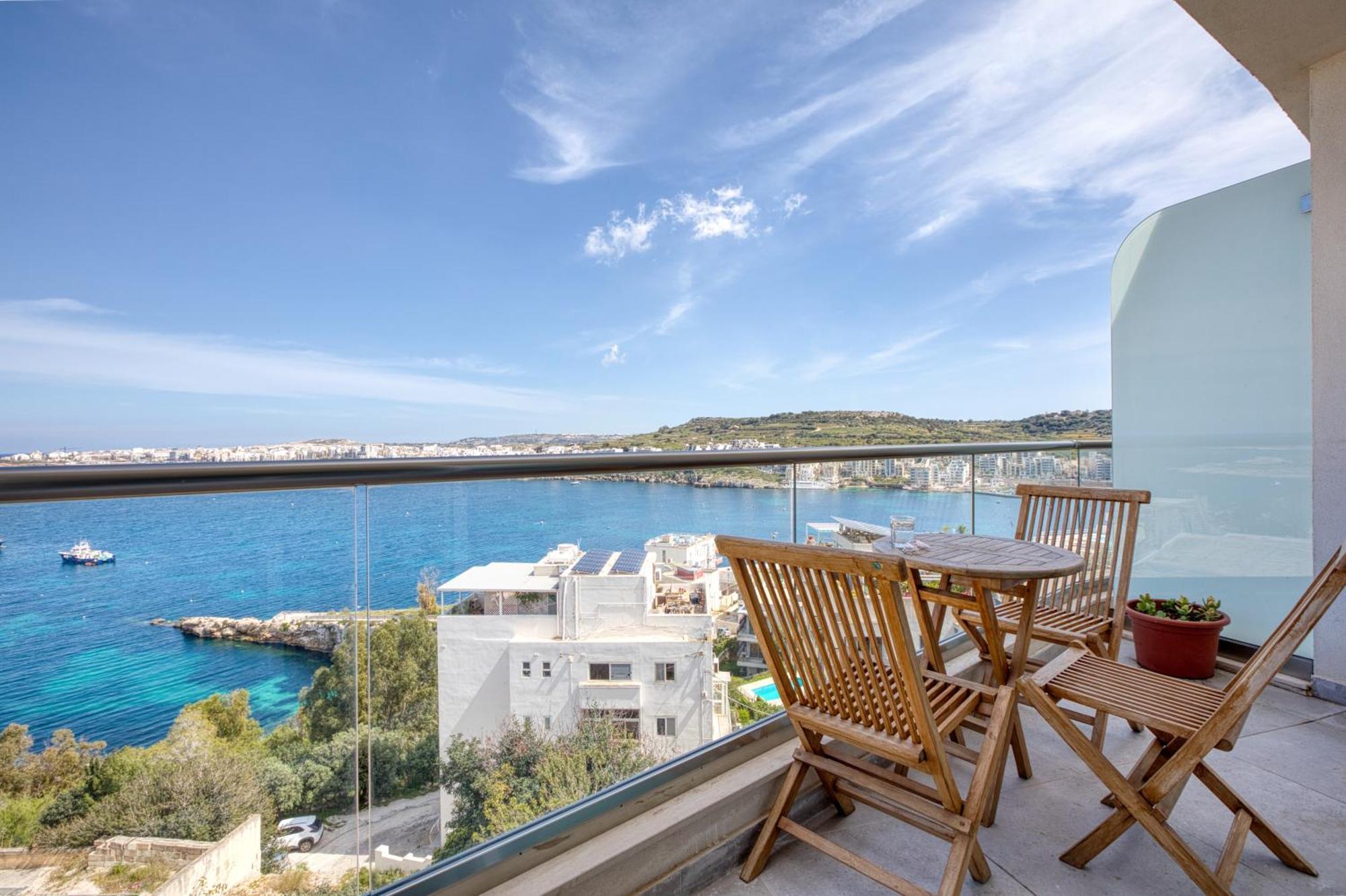 Blu Mar Sea View Apartments St. Paul's Bay Exterior photo